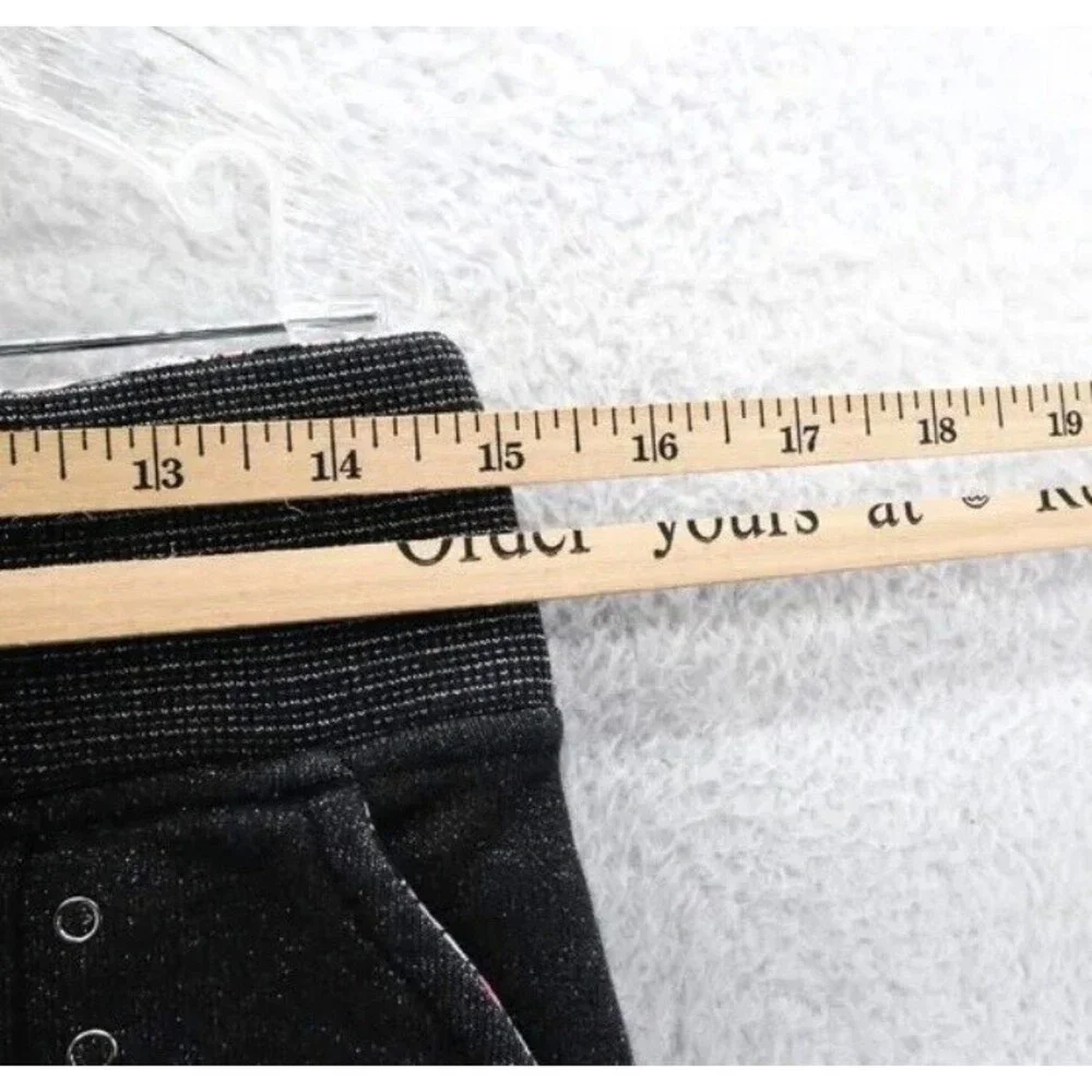 Adidas Sweatpants Small Womens Gray Tapered Leg Streetwear Vintage Sparkle‎
